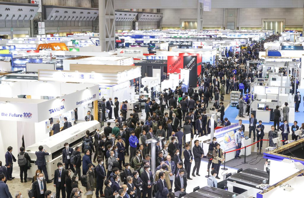a typical Japanese trade fair